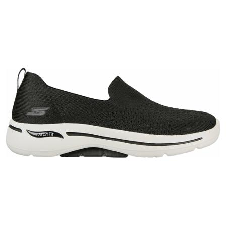 Skechers Go Walk Arch Fit LoaferS Sort, Dame Sneakers, Størrelse: 36 EU