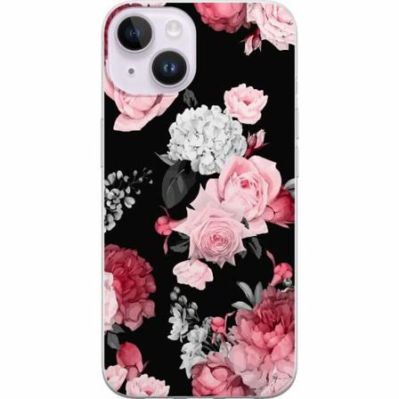 Apple Iphone 14 Genomskinligt Skal Floral Bloom