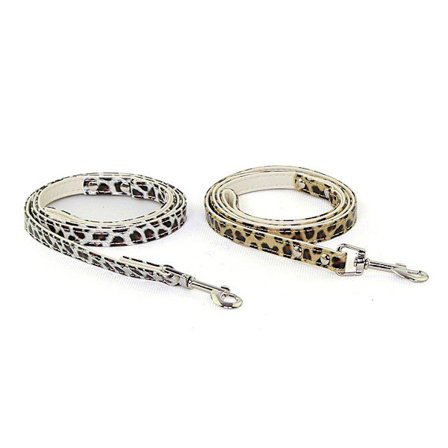 Hundkoppel i Leopard-mönster