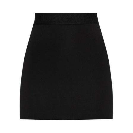 Dolce & Gabbana, Mini skirt Czarny, Kobieta, Rozmiar: S