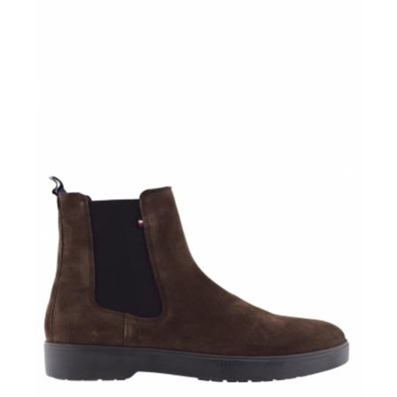 Tommy Hilfiger, Chelsea Boots Bruin, Heren, Maat:41 EU,voering