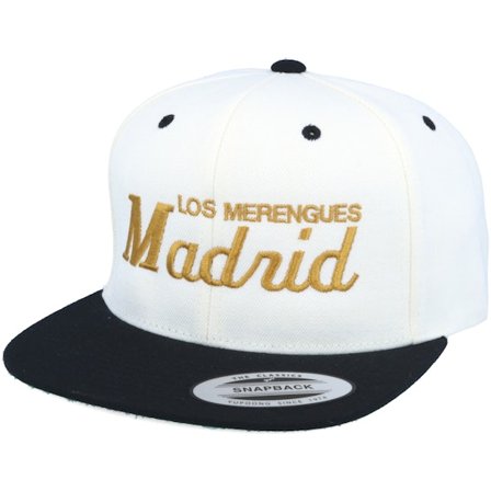 Forza - White snapback Lippis - Madrid White/Black Snapback @ Hatstore