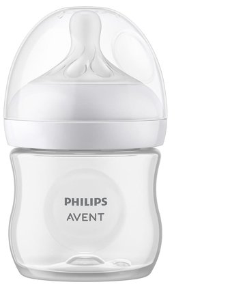 Philips Avent Natural Response 1 Flaske 120 ml Flow 2, 0-3 m, Børn & Forældre, Sutteflasker & Tilbehør, Sutteflasker
