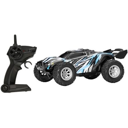 Fjernstyrt bil - RC Drifting Bil Leketøy med LED-lys - 1/32 Skala - Svart