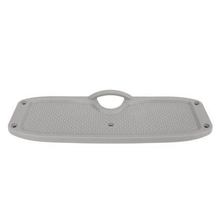 PVC Akterspeilplate Utenbordsmotor Monteringsmotorfeste For Oppblåsbar Båt Gummibåt Kajakk Marine Yacht Grå