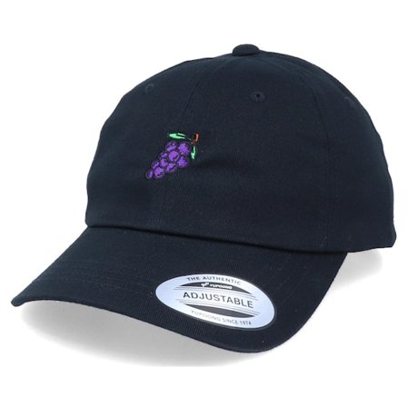 Iconic - Black - unconstructed - Cap - Grape Black Dad Cap - Hatstore