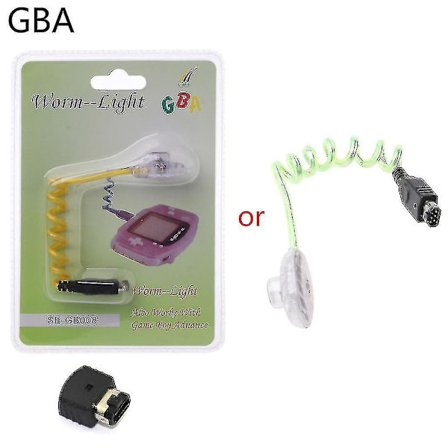 Ormljus LED-belysning nattlampa för Gameboy Advance för GBA GBC GBP (FMY)