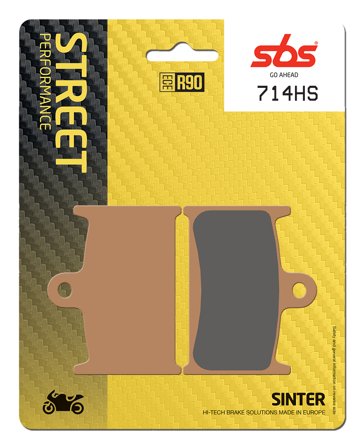 Pastiglie Freno Anteriori SBS HS Sinter - Suzuki RF 900 R 1994-1999