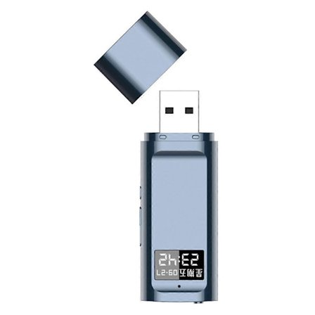 Digital stemmeoptager DSP støjreduktion lyd diktafon U disk optagepen strømafbrydelse gem MP3-afspiller -4G