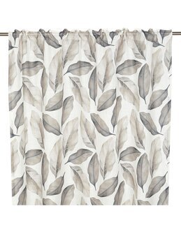 Yhdistelmänauhaverho Ponza lehtikuvio 2 kpl Off-white