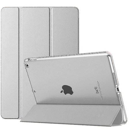 Smartfodral för iPad 7:e generationens iPad 10,2" fodral (silvergrå)