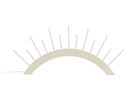 Venture Home Björnrike Bordslampa Julbelysning Unisex Beige ONESIZE