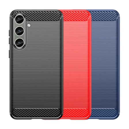 SKALO Samsung S25 Armor Carbon Cover - Vælg farve