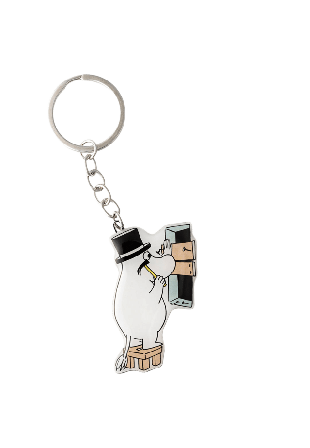 Arabia Mumin nyckelring Muminpappa Dekoration Flerfärgad 6 CM