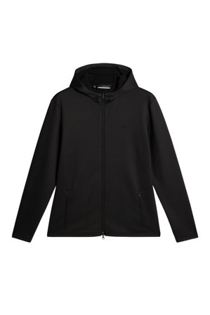J.Lindeberg - Golf - Aerial Full Zip Hood - Black - - L