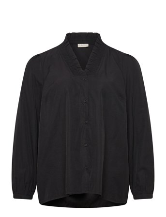 Kcmai Shirt Black Kaffe Curve
