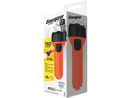 ENERGIZER Ficklampa Safe Atex 150 lumen - Lyreco - Skyddsutrustning - Fick- och pannlampor - Ficklampor