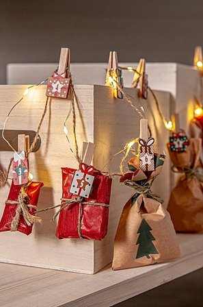 Jotex - Clippy Advent 24 Multi - Köp Dekorativ julbelysning hos Jotex