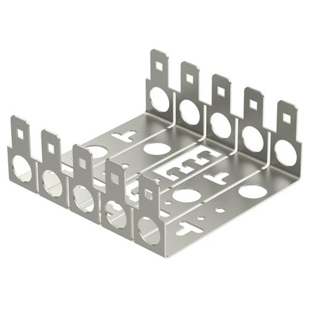 Obo Bettermann 5084036 Klemmeholder for 4 tilkoblings- eller skilleliste, Stikkontakter & kabler