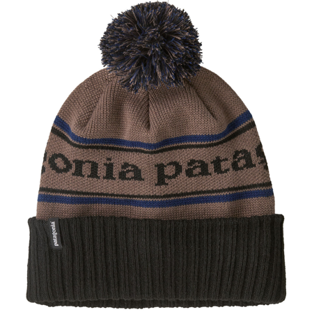 Patagonia Powder Town Beanie Park Stripe: Marlow Brown