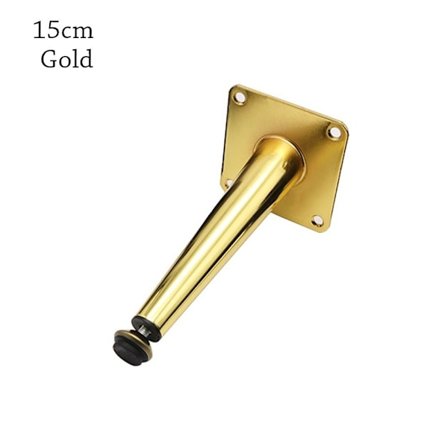 Möbelhjul Fotben GULD 15CM - stock