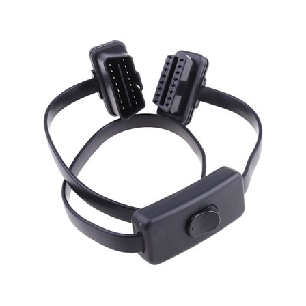 OBD-II Jatkojohto Kytkimellä Liittimet Matala Profiili Uros-Naaras 16-nastainen