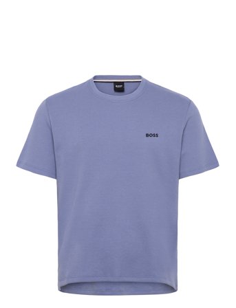 BOSS Waffle T-Shirt - Blue - XL