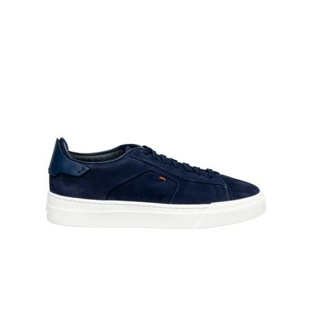 Santoni Sneakers , Blauw , Heren , Maat: 43 EU