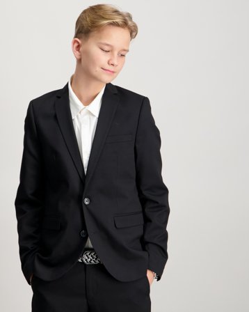 Jack & Jones JPRSOLAR BLAZER JNR Schwarz Blazer/Anzüge Jungen - Kids Brand Store