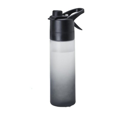 Stor Kapasitet Bærbar Utendørs Sport Sprayflaske Drikkeflaske med Spraytåke Lekkasjesikker BPA