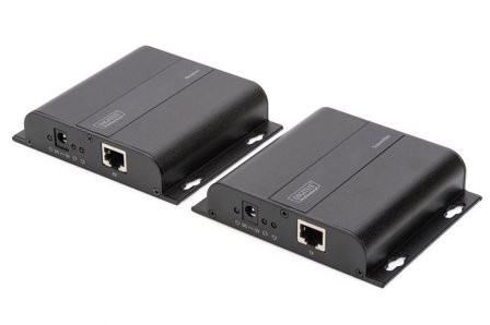 Digitus Professional DS-55122 4K HDMI Extender via CAT / IP (Set) - video/lyd/infrarød-utvider - HDMI