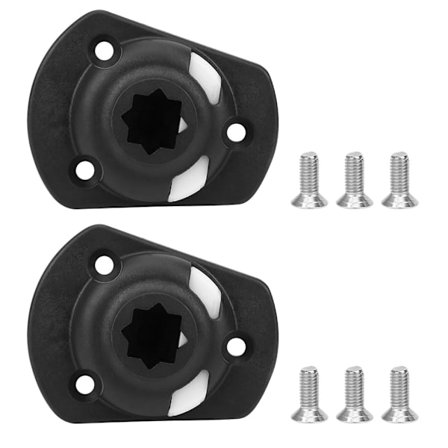 Båd Dæk Side Monteringsbase Universal DIY Nem Montering Kano Kajak Tilbehør med Skruer