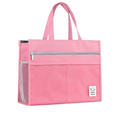 Håndholdt Bogtaske Maleri Opbevaringspose PINK pink