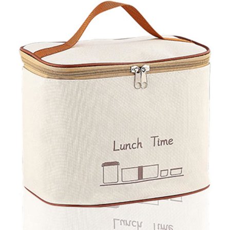 Lunsjpose for kvinner og menn, isolert lunsjboks med stropp, gjenbrukbar isolert lunsjpose, lekkasjesikker, termisk kjølersekk matvesker