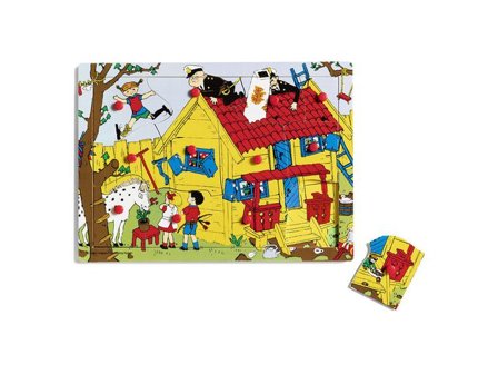 PIPPI Knoppussel, 12 bitar - Lyreco - Skola och förskola - Lekmaterial - Pussel - Knoppussel