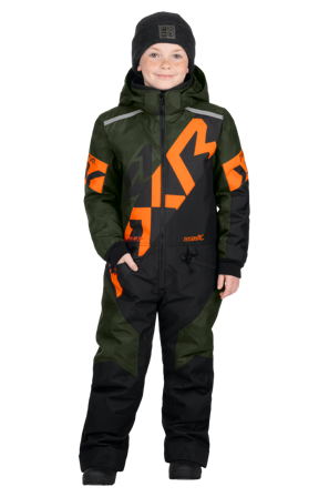 Combinezon FXR Cold Cross CX Copil 26 Camo militar/portocaliu 2