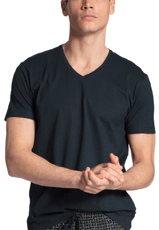Calida Remix Basic Sleep T-shirt Pyjamas Herr Blå M