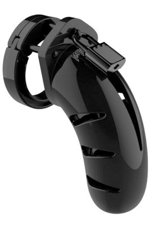 Mancage 03 Chastity Cock Cage Black - Woome.pl