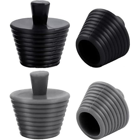 4st Universal Badkarsplugg Silikon Diskbänksplugg För Badkar Kök