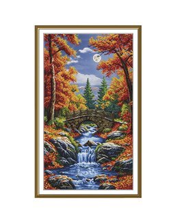 Stickpackung Bild Herbstatem