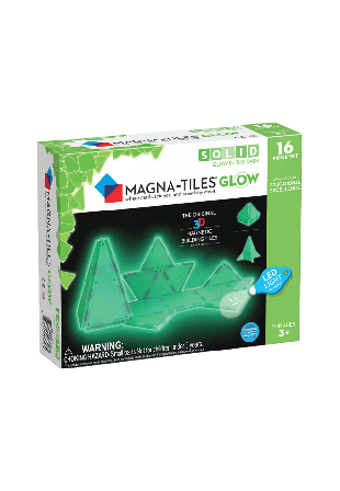 Magna-Tiles MAGNA-TILES Glow 16 delar tilläggssats Byggsatser Unisex Flerfärgad ONESIZE