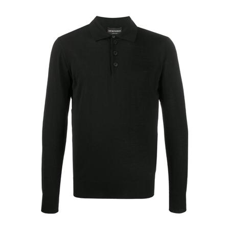 Emporio Armani Polo Shirts , Zwart , Heren , Maat: 2XL