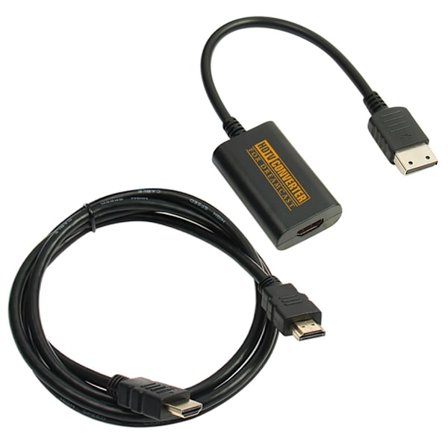 Högupplöst HDMI-kompatibel adapter för Dreamcast-konsol
