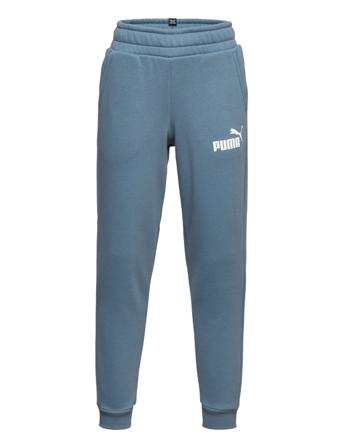 Ess Logo Pants Fl Cl B Joggebukser Pysjbukser Blå PUMA