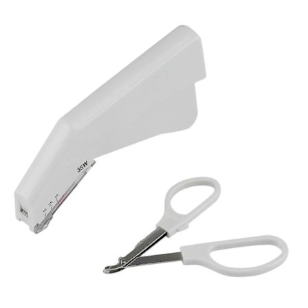 35W Engångshäftapparat för hud i rostfritt stål med nagelborttagare Ty