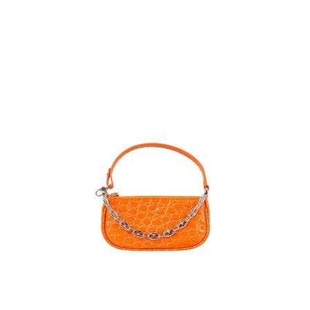 By Far, rachel mini hand bag Oranje, Dames, Maat:ONE Size