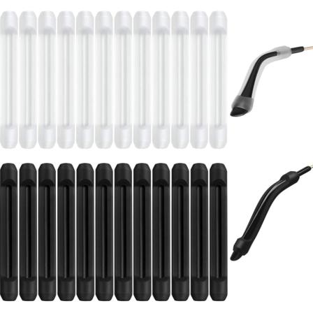 12 paria silikonikorvatyynyä silmälaseihin, liukumattomat silmälasityynyt