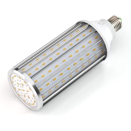LED-pære E27 60W 3000K 5850LM 160X5730SMD Maispære, 550W Høy Effekt Aluminium Konverterpære, LED Gatelys, 360 Graders Spotlight