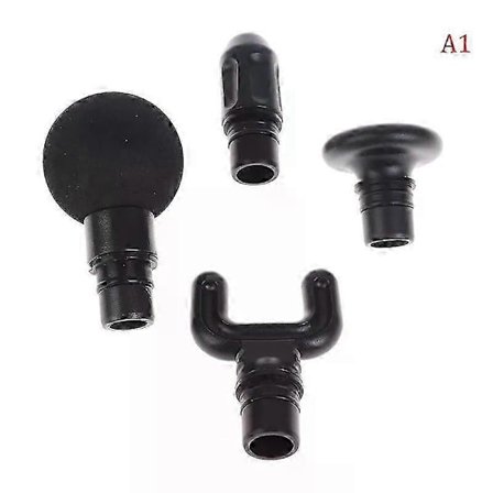 Universellt Fascia Gun Ersättningsmassagepistolhuvud Silikon Massagehuvud Set Hälsa Massagepistol Muskel Kropp Avslappning Fascia