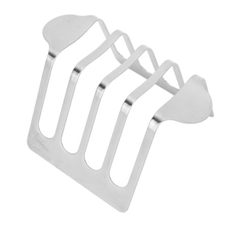 Ristestativ i rustfritt stål, enkel å rengjøre, vintage, rustfritt brødriststativ, holder for baking, stil 1, 3,15x2,76 tommer